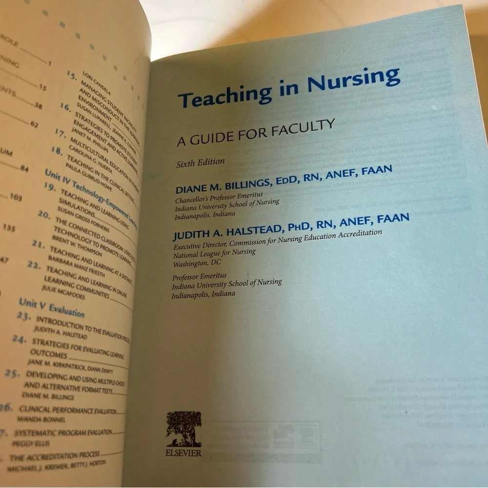 books teaching in nursing unknown author
